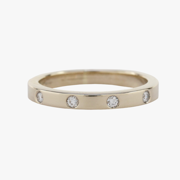 Inel cu Diamante din Aur Galben 18k