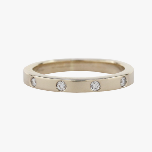 Inel cu Diamante din Aur Galben 18k