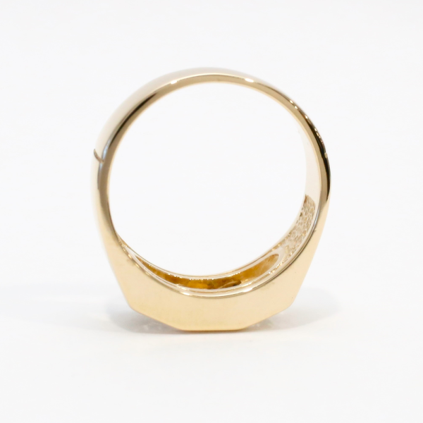 Inel cu Diamante din Aur Galben 14k