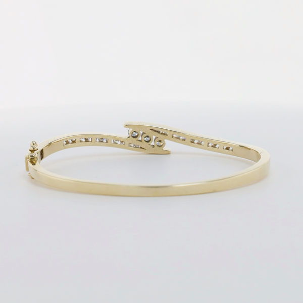Brăţară cu Diamante din Aur Galben 14k