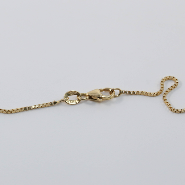 Colier & Pandantiv cu Diamante din Aur Galben 14k