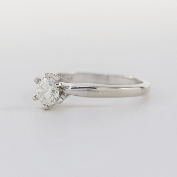 Inel Logodnă cu Diamant din Aur Galben 14k