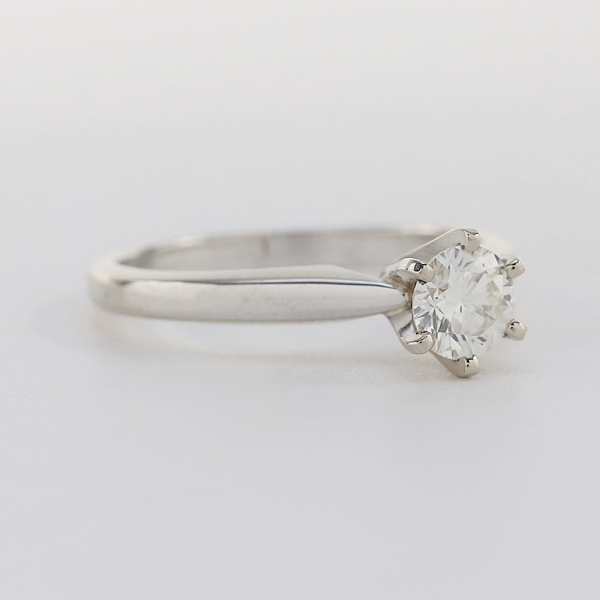 Inel Logodnă cu Diamant din Aur Galben 14k