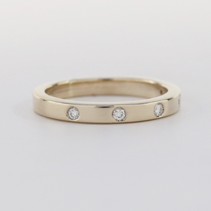 Inel cu Diamante din Aur Galben 18k