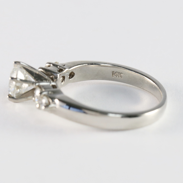 Inel Logodnă cu Diamante din Aur Galben 14k
