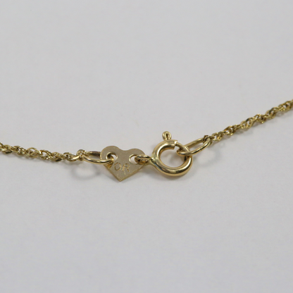 Colier cu Diamante din Aur Roz, Alb & Galben 14k