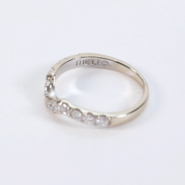 Set cu Diamante din Aur Alb 14k