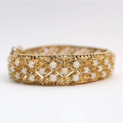 Brăţară cu Opal din Aur Galben 18k