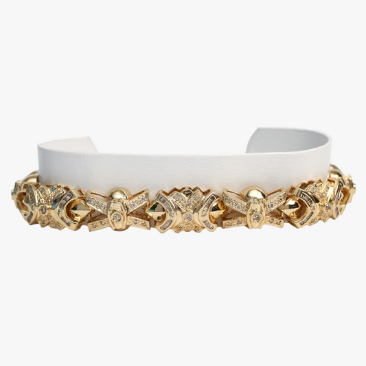 Brăţară cu Diamante din Aur Galben 14k