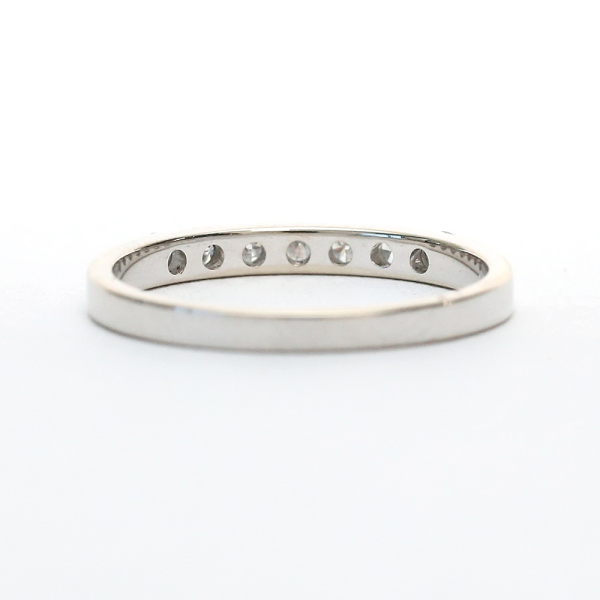 Inel cu Diamante din Aur Alb 14k