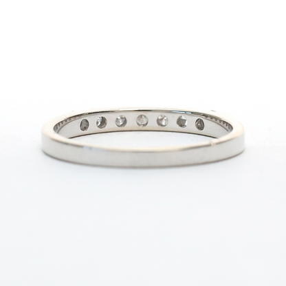 Inel cu Diamante din Aur Alb 14k