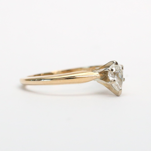 Inel cu Diamante din Aur Galben 14k