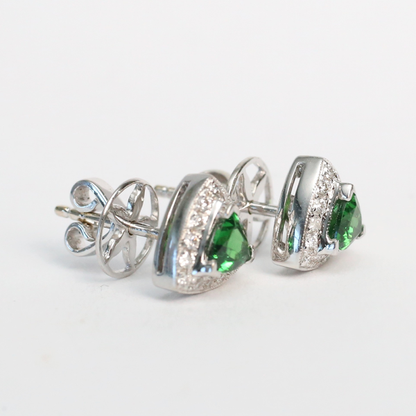 Inel cu Diamante din Aur Galben Și Alb 18k