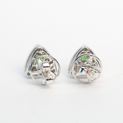 Inel cu Diamante din Aur Galben Și Alb 18k