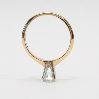 Inel cu Diamante din Aur Galben 14k