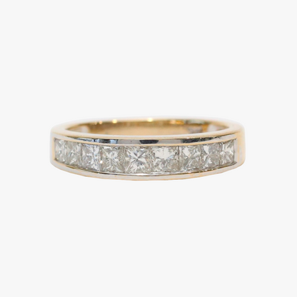 Inel cu Diamante din Aur Galben 14k