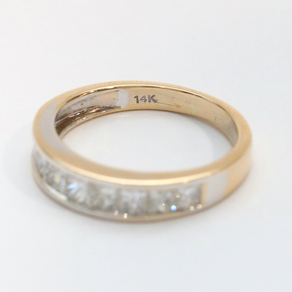 Inel cu Diamante din Aur Galben 14k