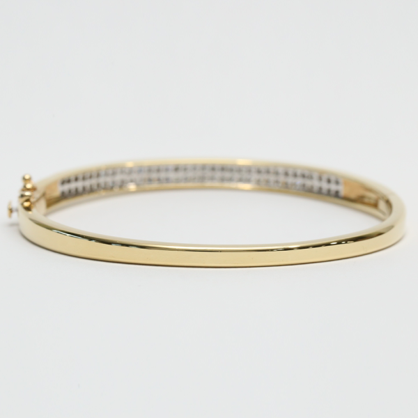 Brăţară cu Diamante din Aur Galben 18k