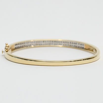 Brăţară cu Diamante din Aur Galben 18k
