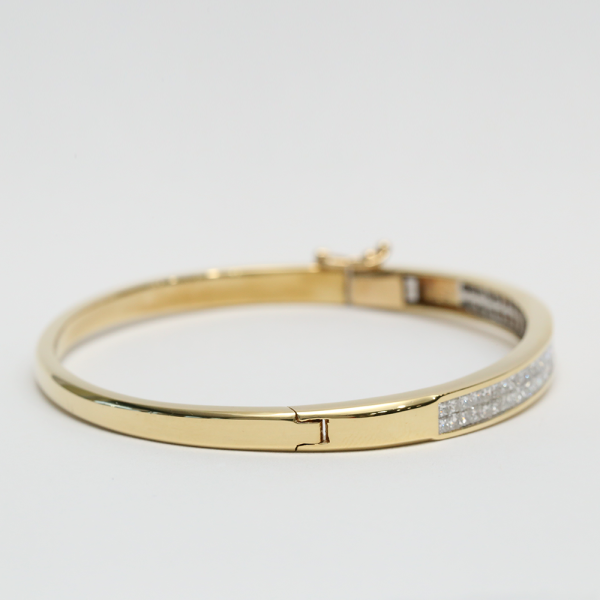 Brăţară cu Diamante din Aur Galben 18k