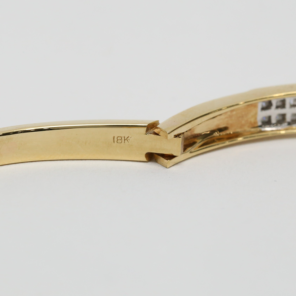 Brăţară cu Diamante din Aur Galben 18k