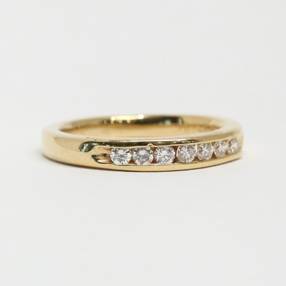 Inel cu Diamante din Aur Galben 14k