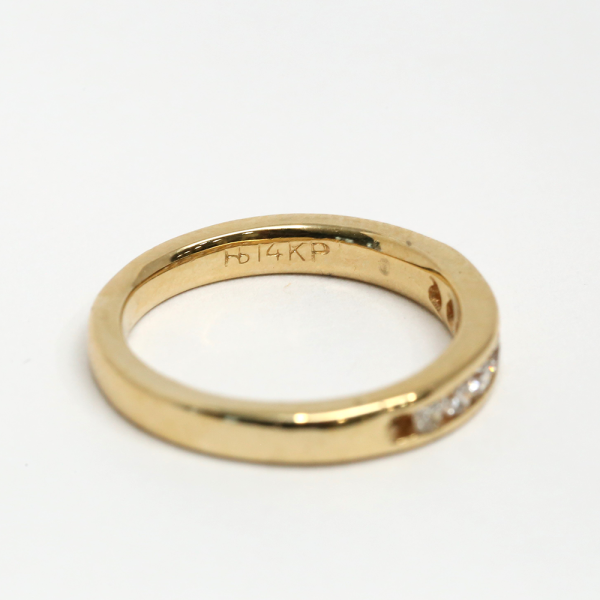 Inel cu Diamante din Aur Galben 14k