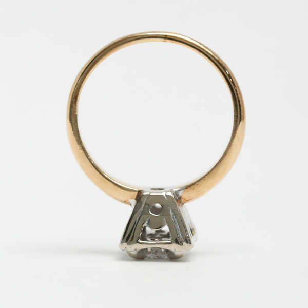 Inel cu Diamante din Aur Galben 14k