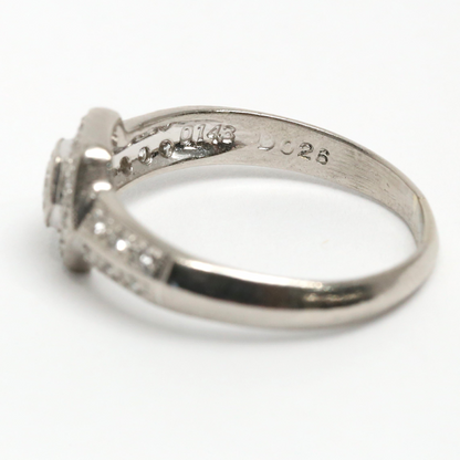 Inel cu Diamante din Platină