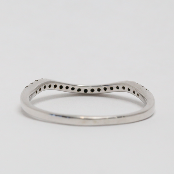 Inel cu Diamante din Aur Alb 14k