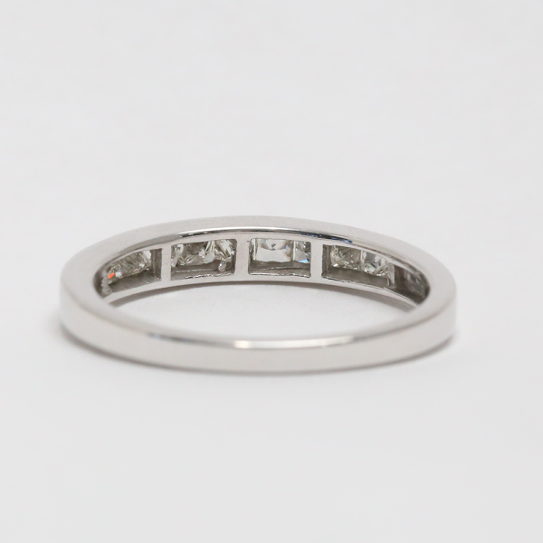 Inel cu Diamante din Aur Alb 14k