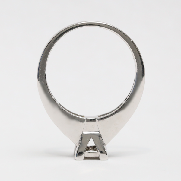 Inel cu Diamante din Aur Alb 14k