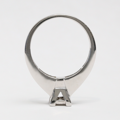 Inel cu Diamante din Aur Alb 14k